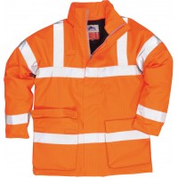 PARKA GRANDE VISIBILIDADE LARANJA S778